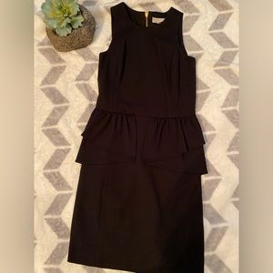 MK Black Peplum Dress